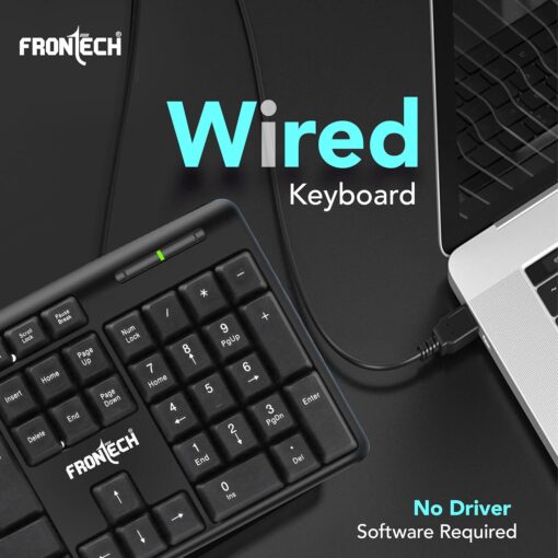 FRONTECH Wired Keyboard - Image 3